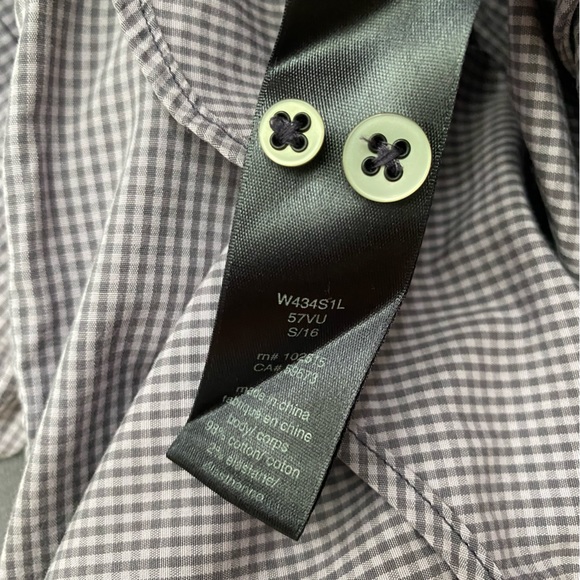 John Varvatos Luxe Checkered Button Down Shirt - Picture 10 of 10